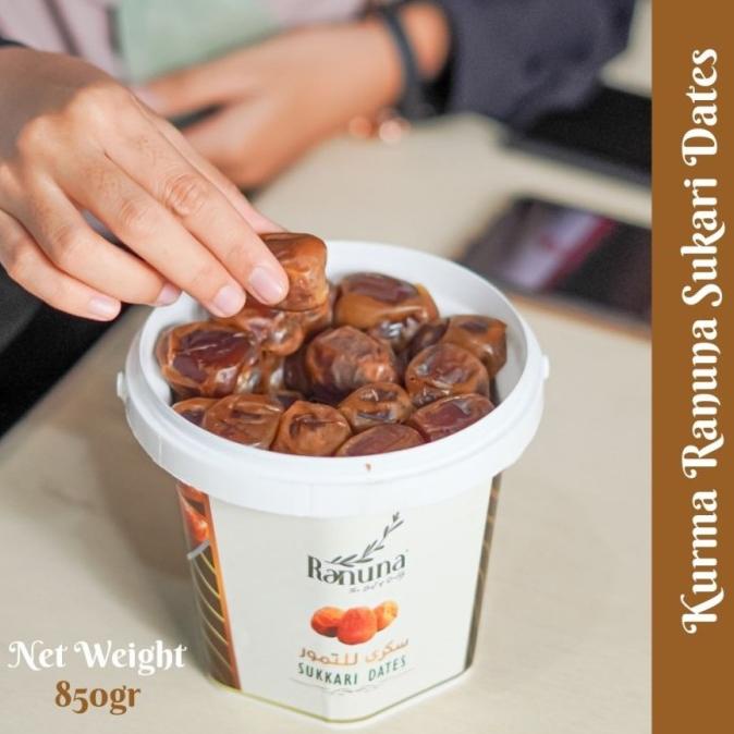 

Kurma Sukari Ranuna 850 Gram Sukkari Premium Dates Ember mer03
