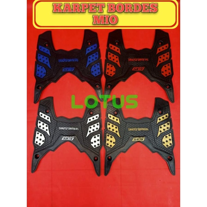KARPET BORDES INJAK LANTAI MIO M3 MIO Z MIO SOULGT125