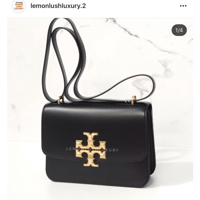 Terlaris New Tb Eleanor Medium Black Lemonlushluxury Authentic