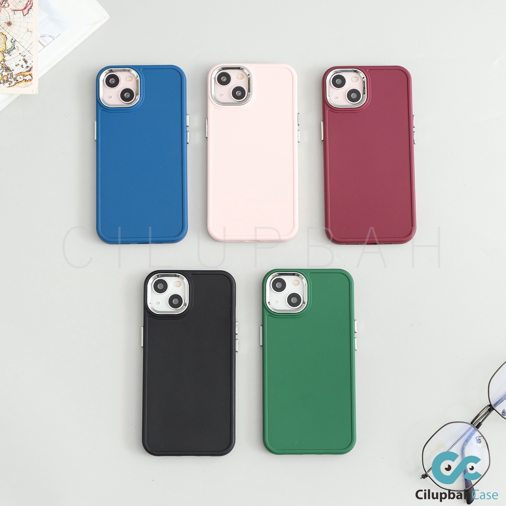 Soft Case Camera Luxury Plating Full Cover for iPhone 13 14 14+ Pro Max