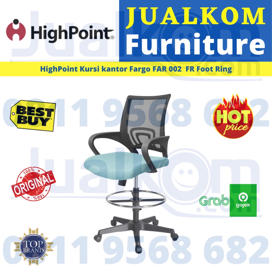 HighPoint Kursi Kantor Office Chair Fargo FAR 002 FAR002