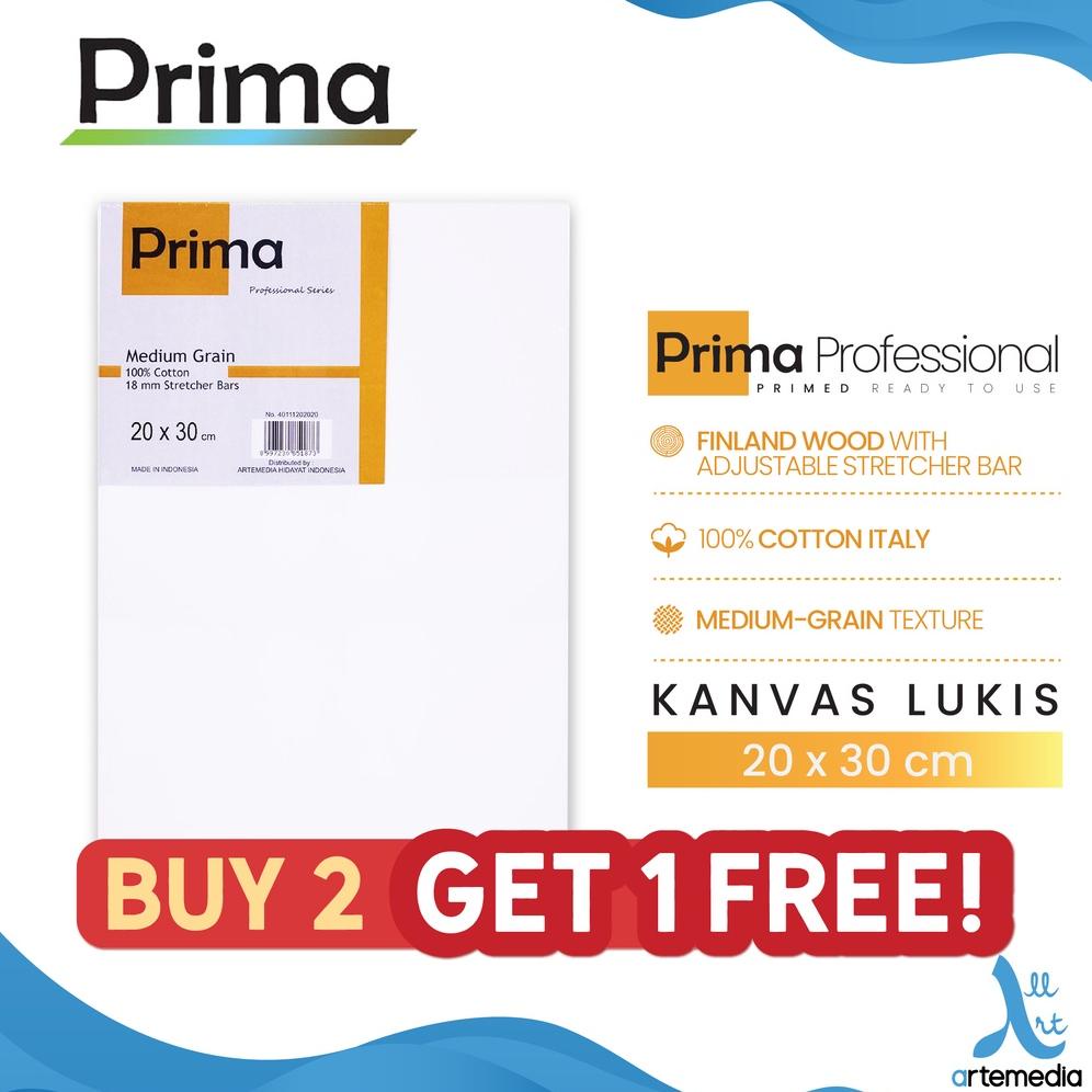 

Kanvas Lukis Prima Professional 20x30cm Cotton Canvas