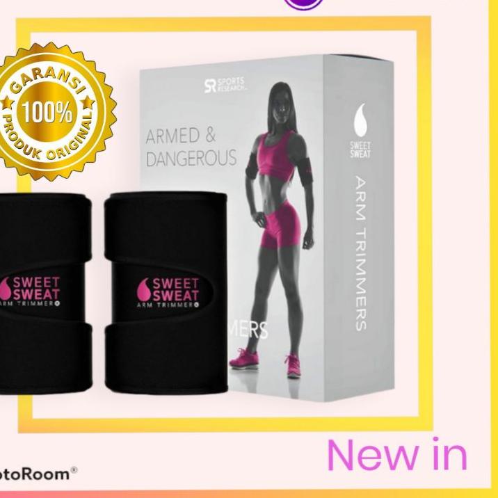 ♚ (sepasang)SWEET SWEAT ARM TRIMMERS Korset Pengecil Lengan ORIGINAL ❊