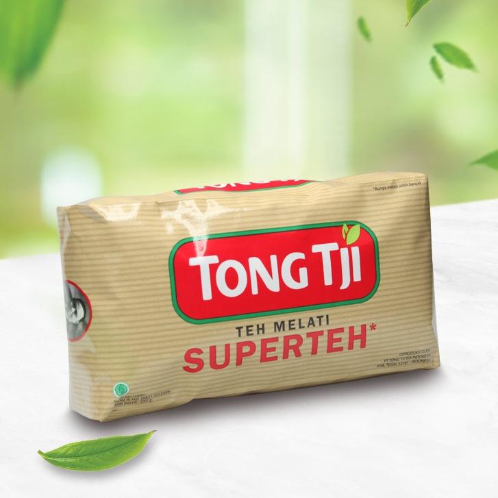 

ORIGINAL% Tong Tji Super Jasmine Tea 250g, Teh Seduh per Pack