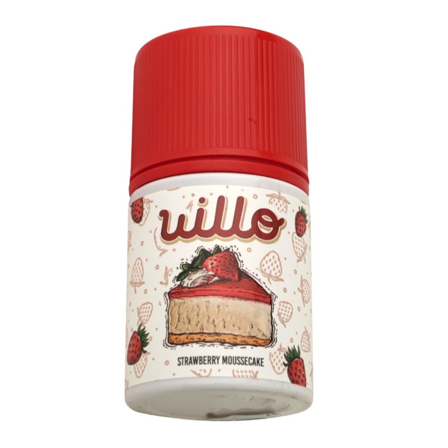 Willo Strawberry Moussecake 60ML by Vape On x VSS x Tetra Indonesia