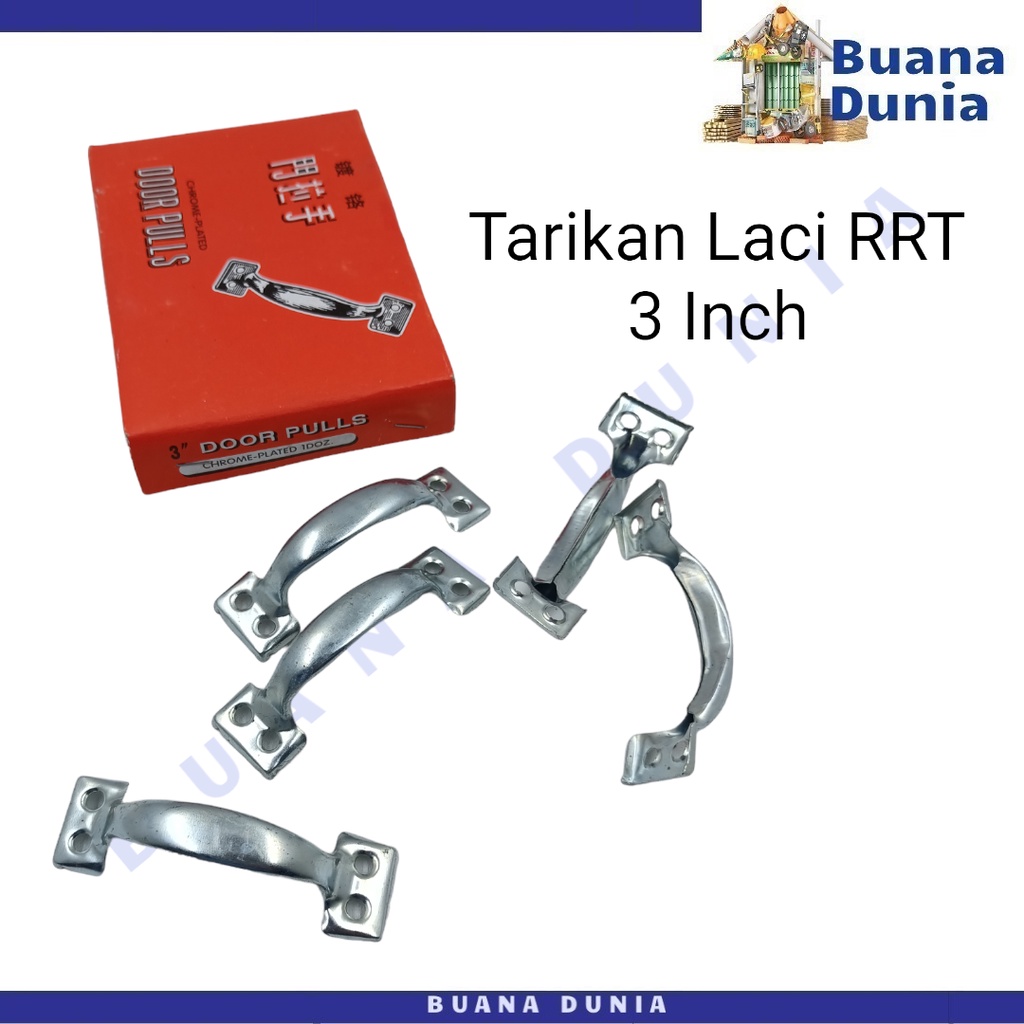 Tarikan Laci RRT 3Inch | Tarikan Jendela 3 Inch | Gagang Handle 3"