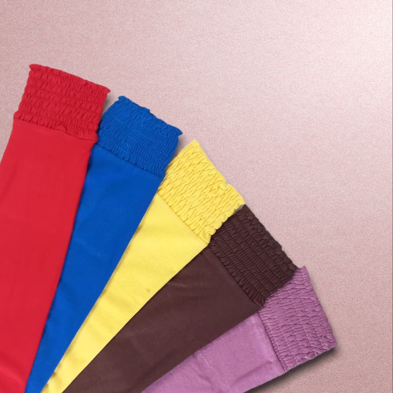 Manset Tangan Panjang Kerut Mangset Lengan Kerut