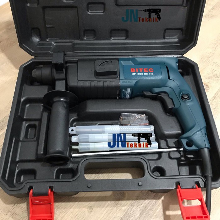 Mesin Mesin Bor Beton Bitec Hm 200 Re- Hb / Rotary Hammer Bitec Hm 200 Re-Hb