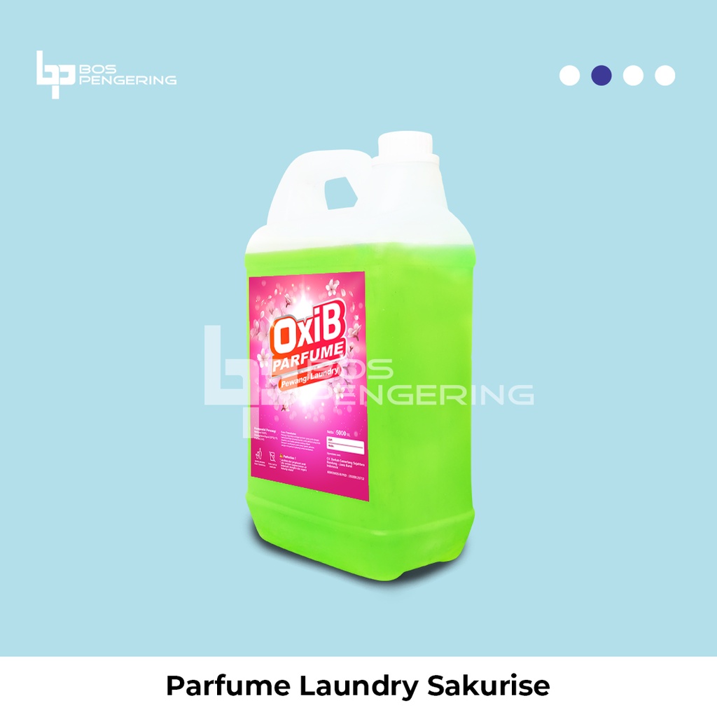 Pewangi Pakaian Laundry - OxiB Parfum Aroma Sakurise 5 Liter Parfum Wangi Murah