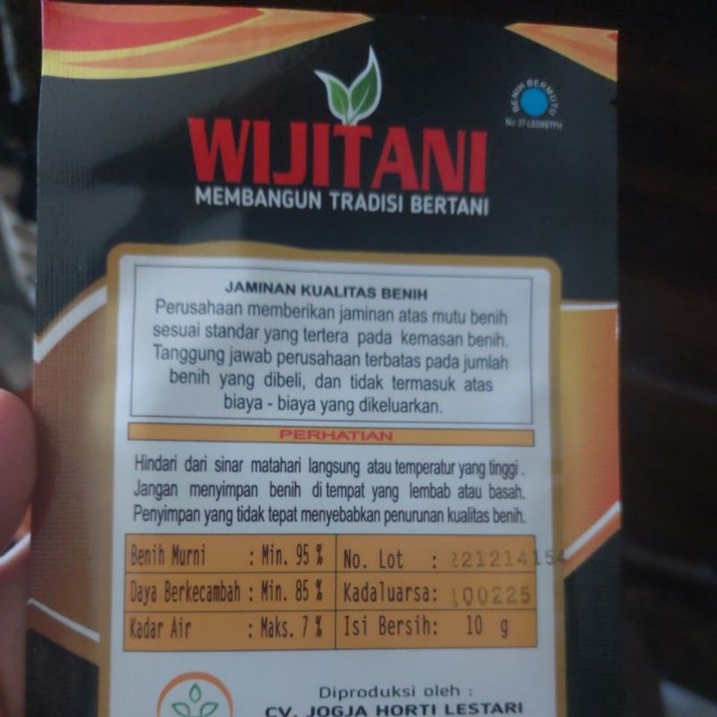 ID BENIH CABE RAWIT KALIBER 10 GRAM JAMINAN ORI DAN LAGI VIRAL