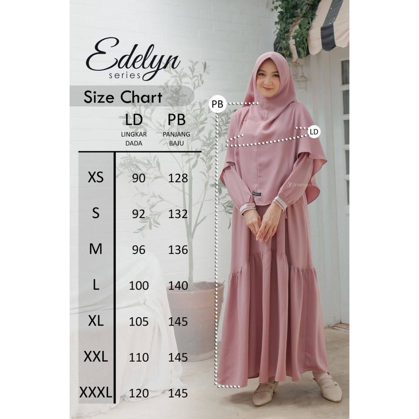 Gamis Edelyn Series by Shaliha Look