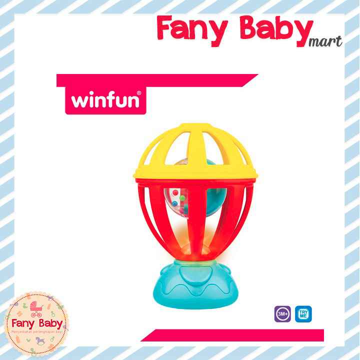 WINFUN GLOW 'N SHAKE RATTLE - HOT AIR BALLOON - 0244 / W000244