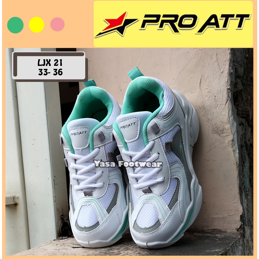 Yasa Footwear - NEW Sepatu PRO ATT LJX 21 33-36 /Sepatu Anak /Sneakers /Sepatu Murah /Sepatu Olahrag