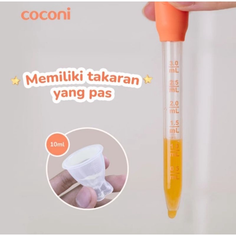 COCONI Medicine Feeding Set / Alat Bantu Minum Obat Anak