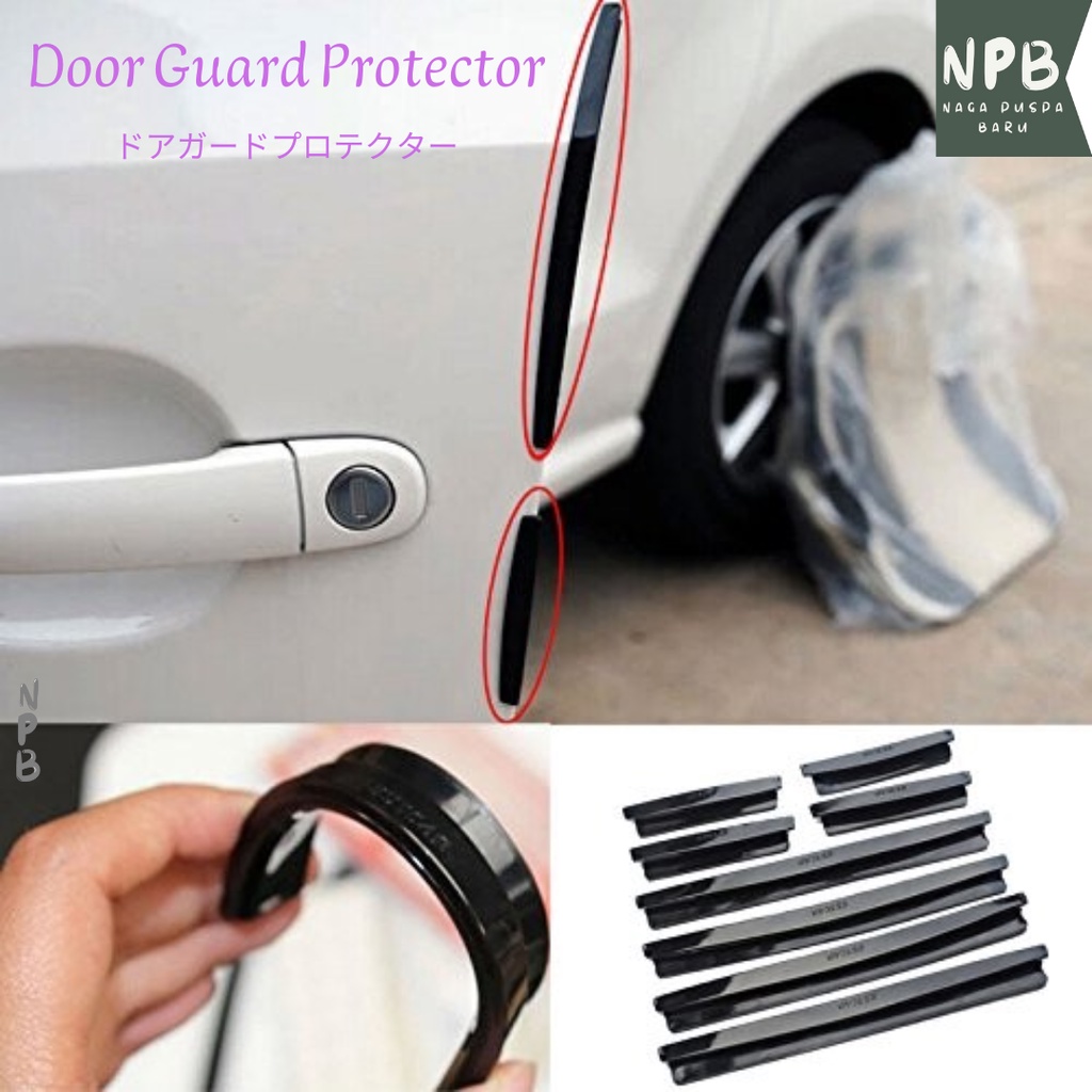 Slim Door Pelindung Pintu Mobil Universal 8 Pcs - Door Guard Protector