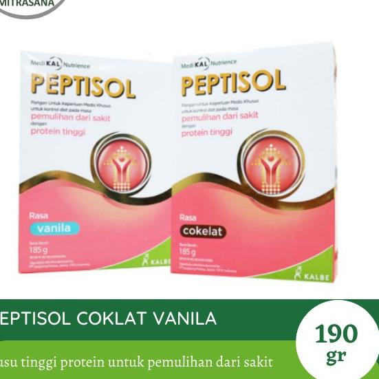 ☪ Peptisol Coklat/Vanila 190gr ➭