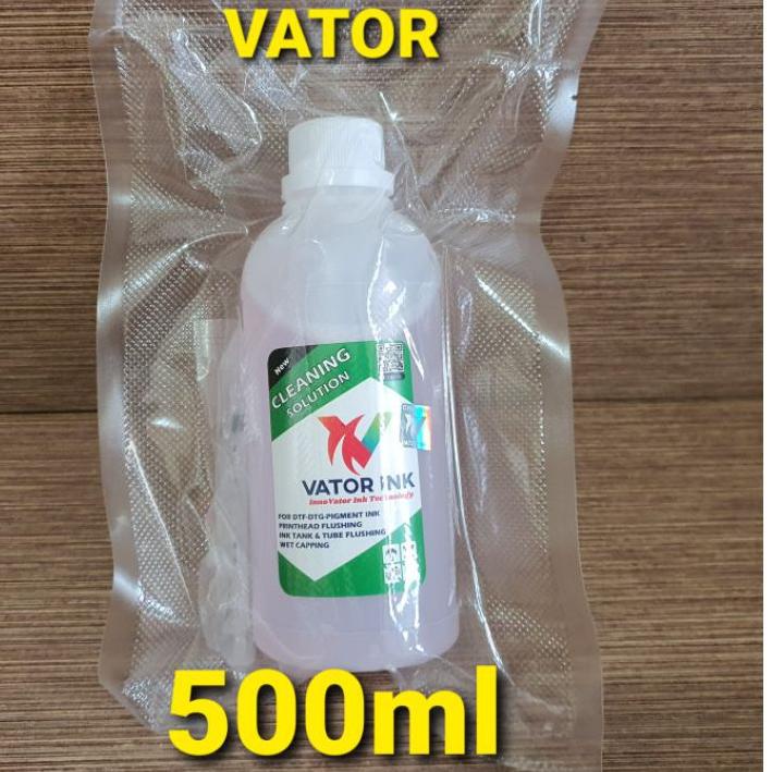 ☂ CLEANER PRINTER DTF DTG VATOR 500ml Premium Cleaning Solution ☺