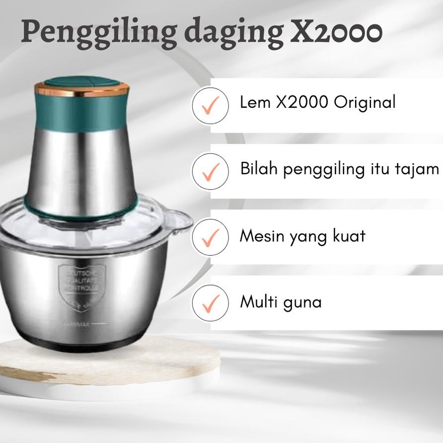 ➬ Blender X2000/ Penggiling daging X2000 sayur-mayur buah/ Blender multifungsi /Blender magic X2000 