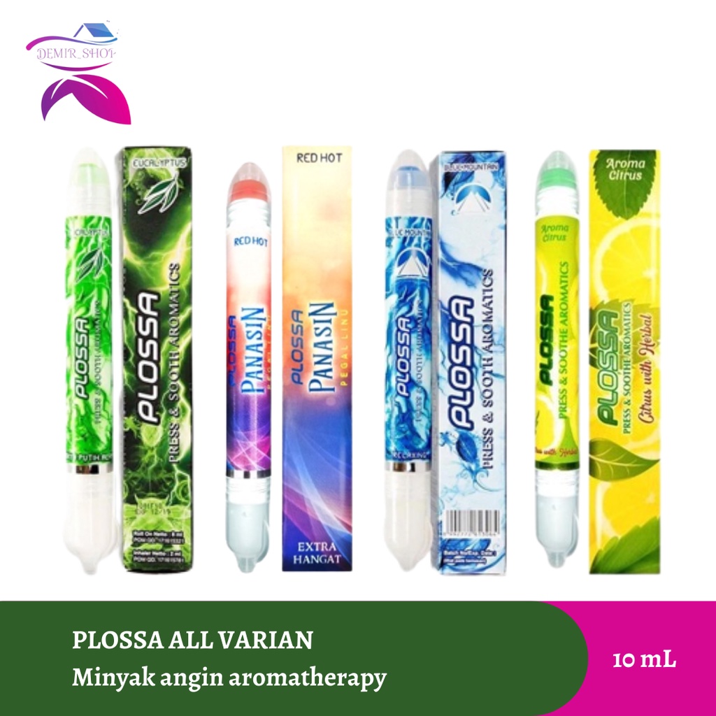 Plossa Minyak Angin Aromatherapy 10 ml All Varian