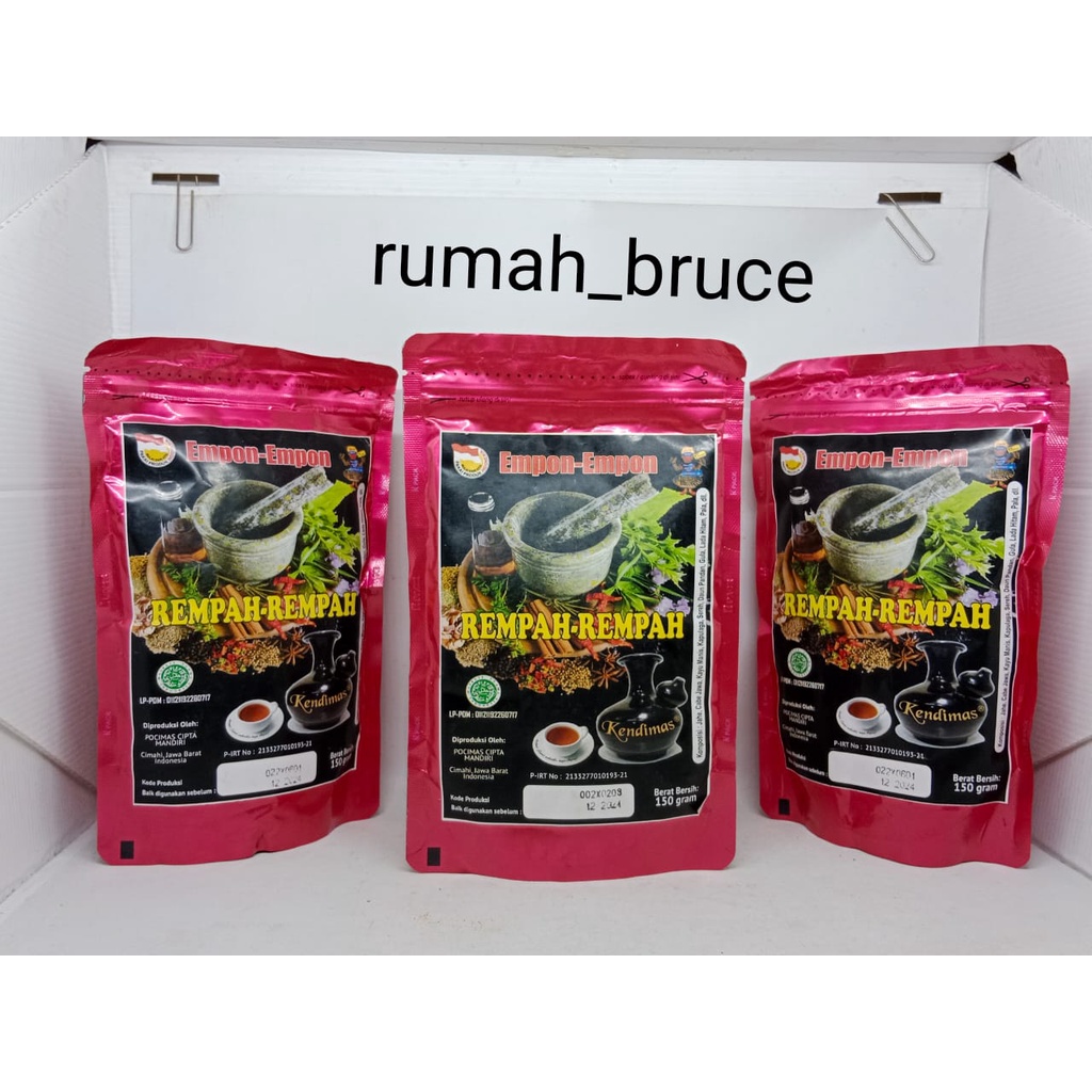 

Empon - Empon minuman tradisional rempah - rempah by kendimas 150g