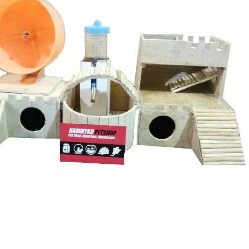 ✱ KANDANG HAMSTER - PAKET KANDANG HAMSTER AQUARIUM L NIKITA KHANZA ✶