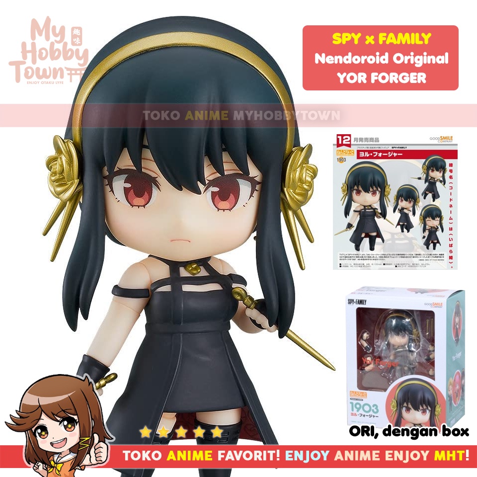 Original Nendoroid Spy X Family 1903 Yor Forger Figure Anime