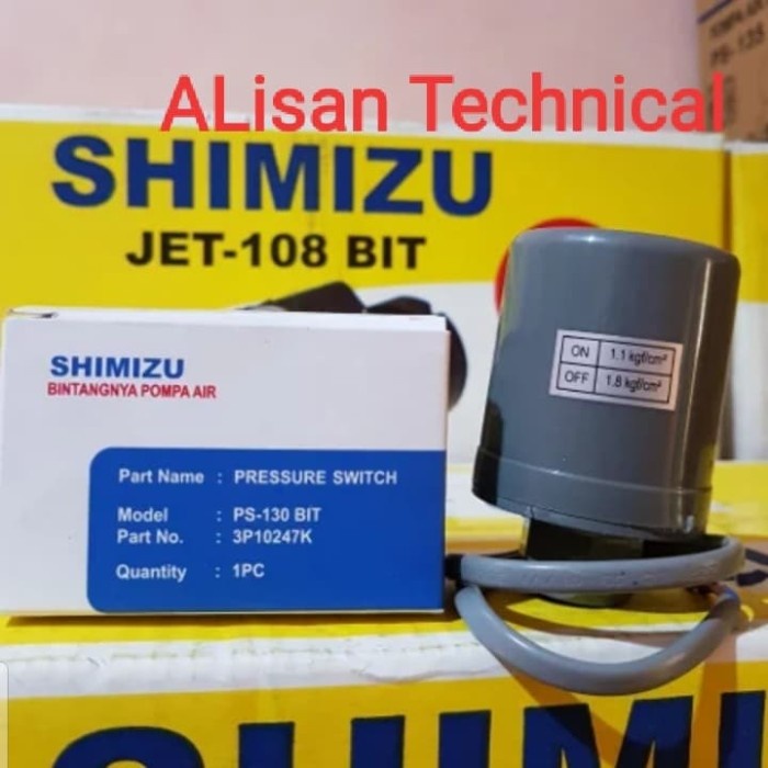 Otomatis Pompa Air Shimizu Asli Original