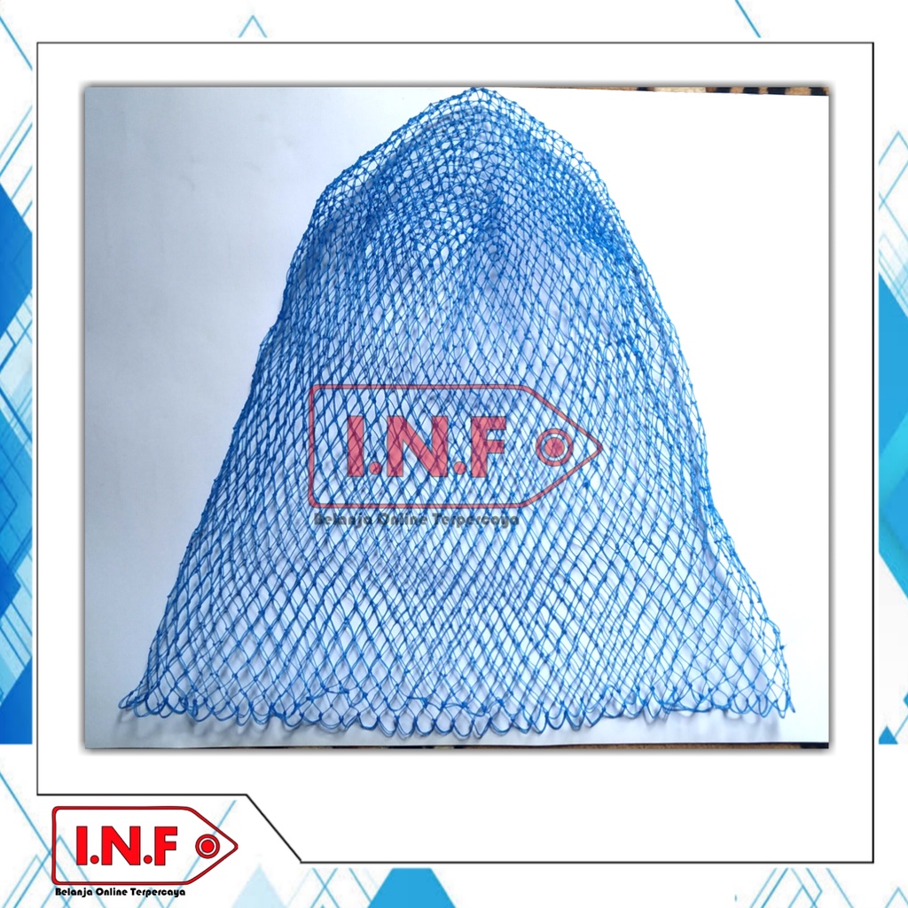 Jaring ikan + seser serok  ikan besar dan kecil + jaring ikan murah rajut tangan