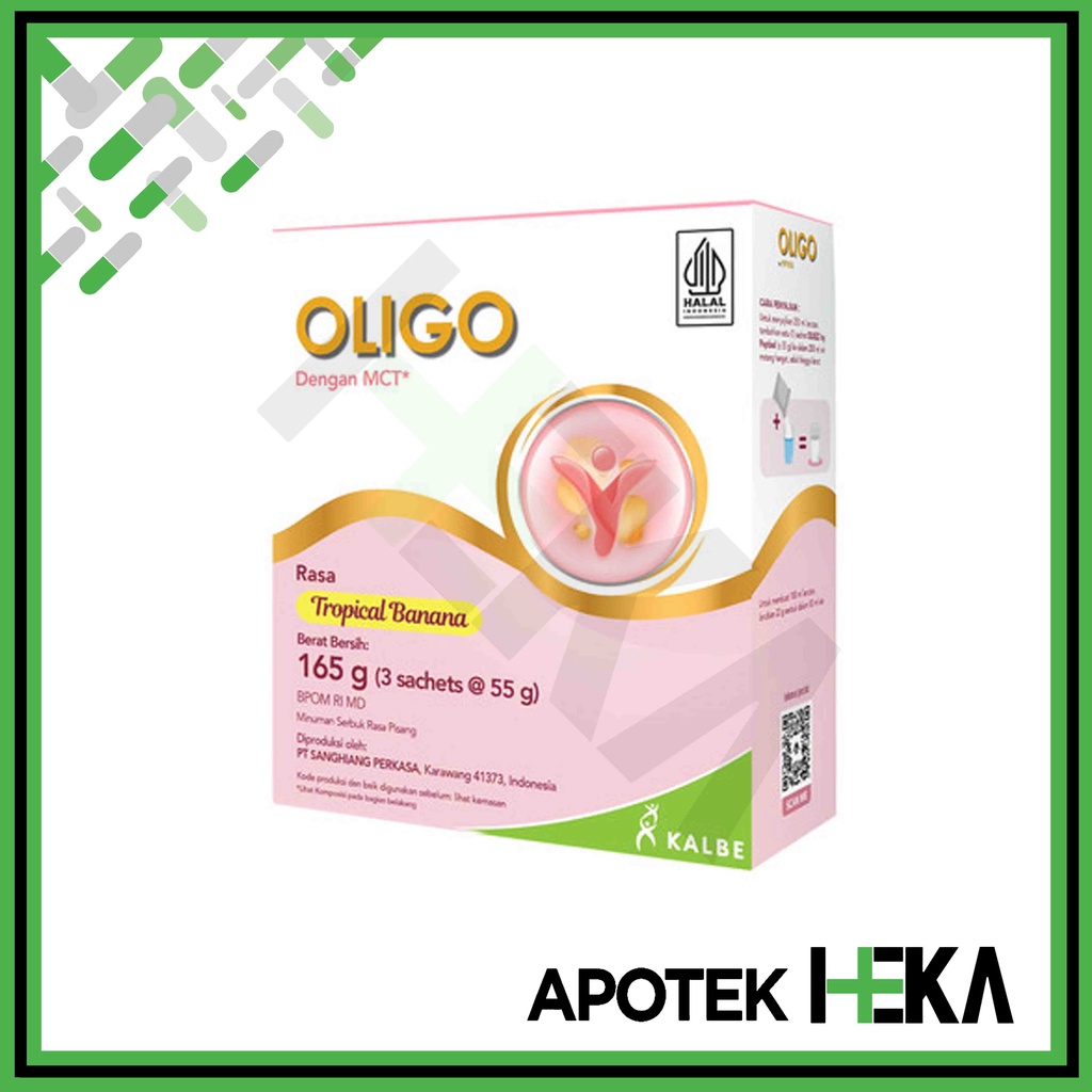 

Oligo 165 g Tropical Banana - Susu untuk Malabsorbsi Saluran Cerna (BANDUNG)