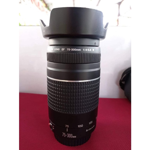 lensa tele canon 75 - 300