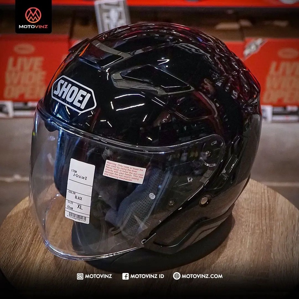 Helm shoei best sale half face original