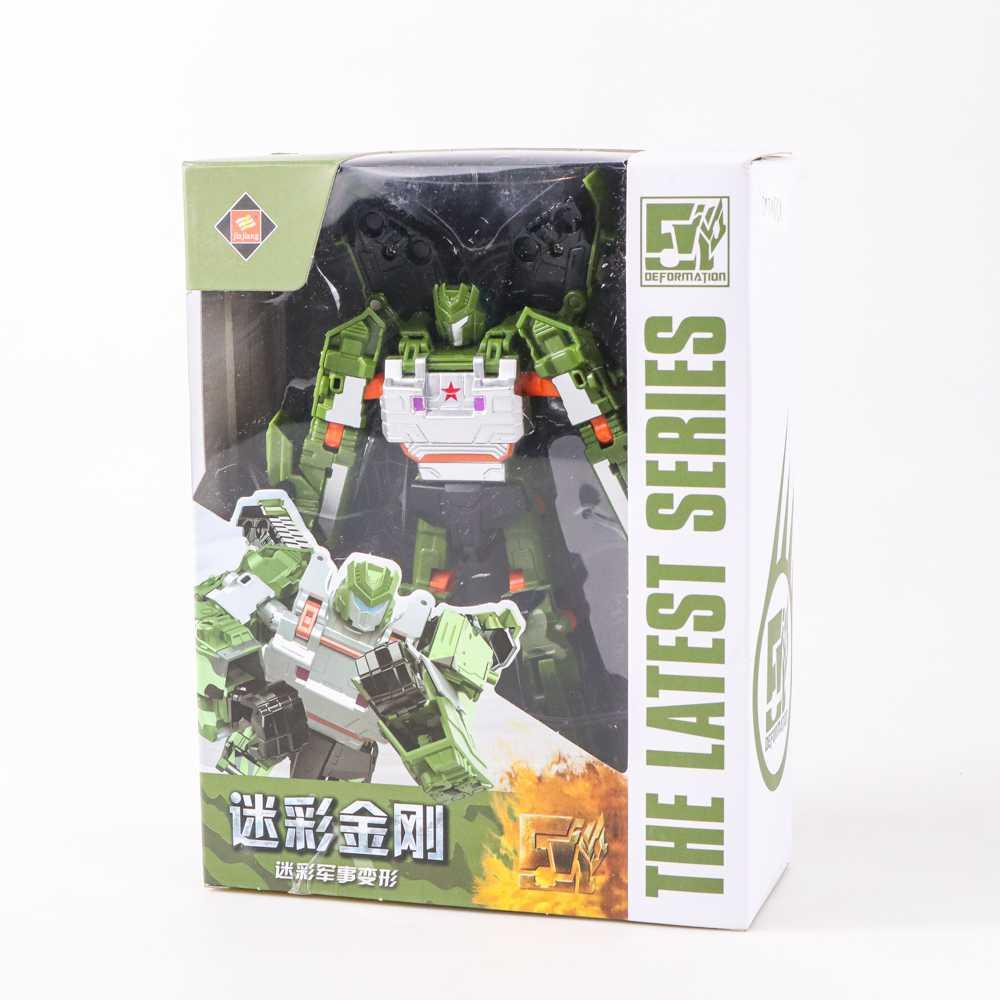 Mainan Mobil Action Figure Transformer - JJ601A - Green