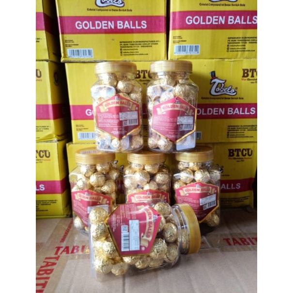 

COKLAT TOBELO GOLDEN BALLS 1 TOPLES ISI 40 BUTIR