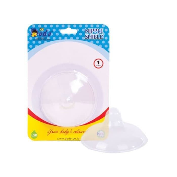 Dodo Silicone Nipple Shield 1pc - Penyambung puting ibu menyusui Agar Tidak Lecet