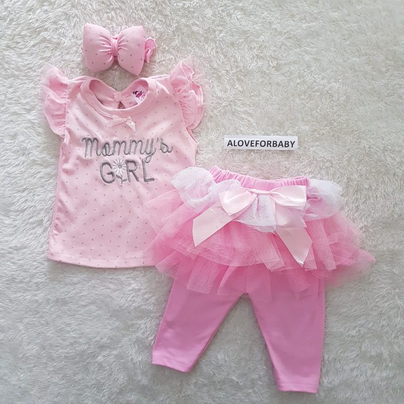 Baju Bayi Little sweetie pants shorts