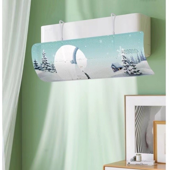 AC Reflector Penutup Penahan Angin AC