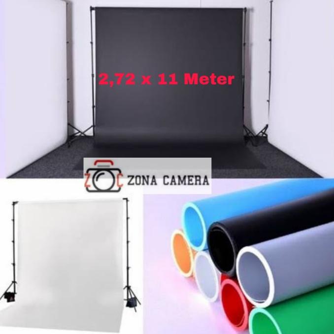 Background Paper Foto 2.7 x 11M Background Kertas Background Polos