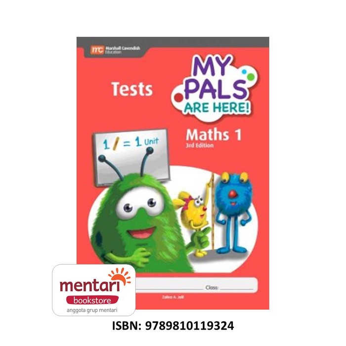 Terlaris My Pals Are Here Maths Test 3Rd Edition Buku Pelajaran Sd