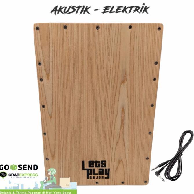 Cajon Original Platinum Elektrik Akustik Kahon