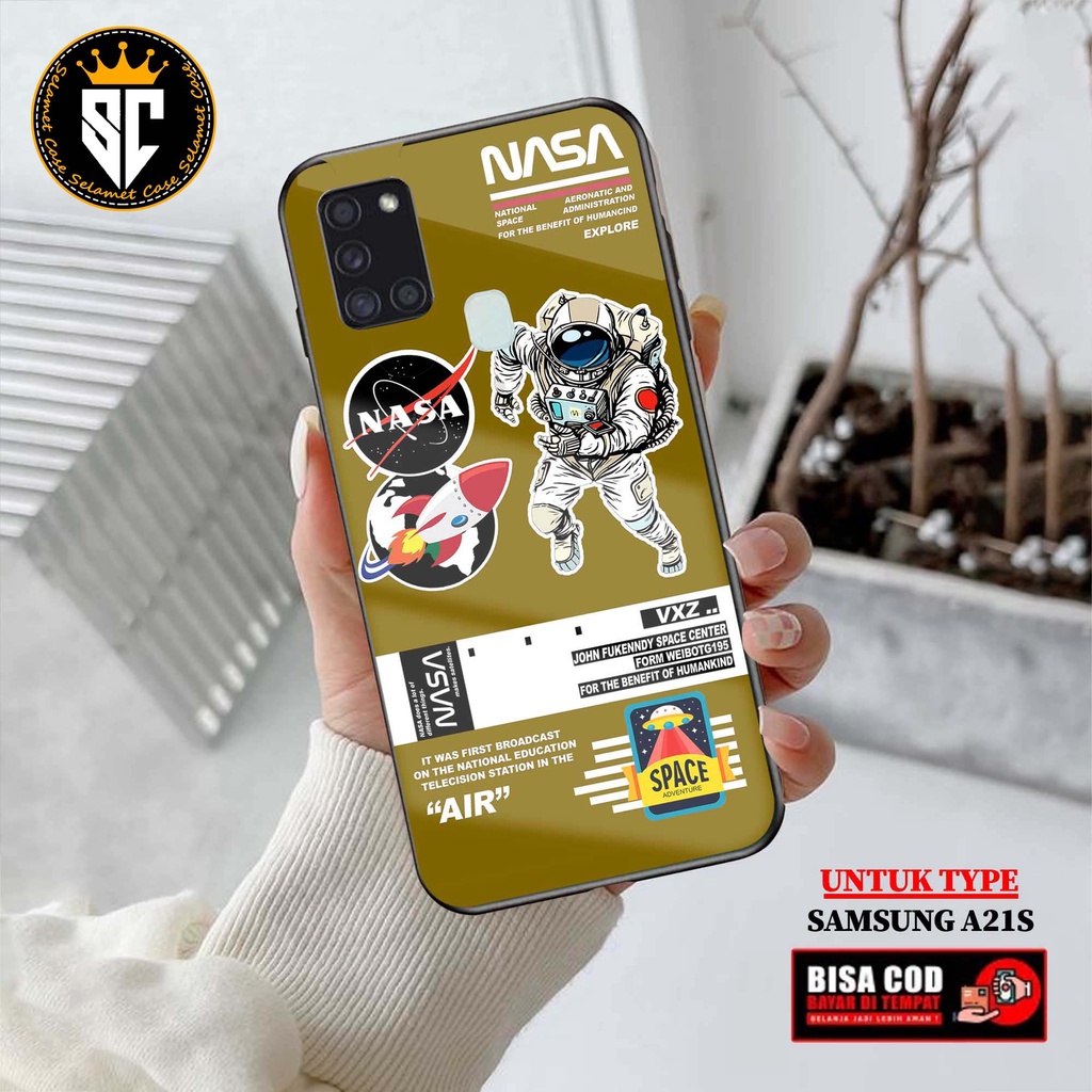 Case Samsung A21S Casing Samsung A21S Selamet Case [NSA] Case Glossy Case Aesthetic Custom Case Anim
