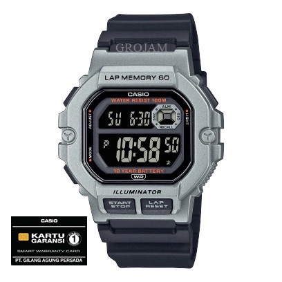 CASIO WS-1400H-1A WS-1400H-1B WS-1400H-3A WS-1400H-4A WS 1400H ORIGINAL RESMI