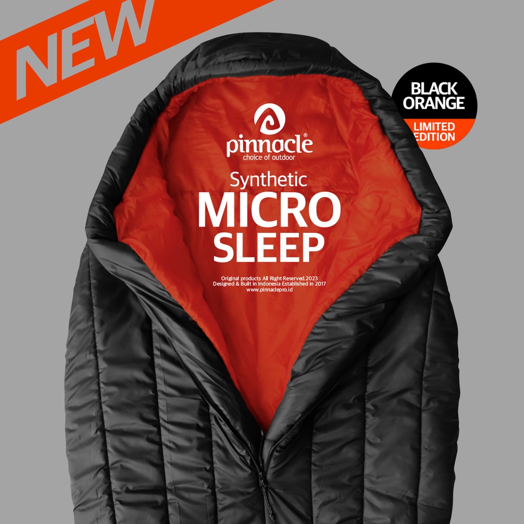 Pinnacle Synthetic Micro Sleep - Black Orange