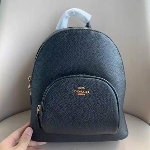 Coach Carrie 23 Backpack Black / Khaki / Disney Carrie