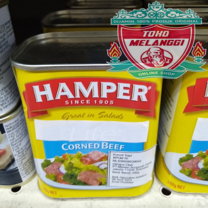 

HAMPER CORNED BEEF ORIGINAL LITE 340 GR IMPORT