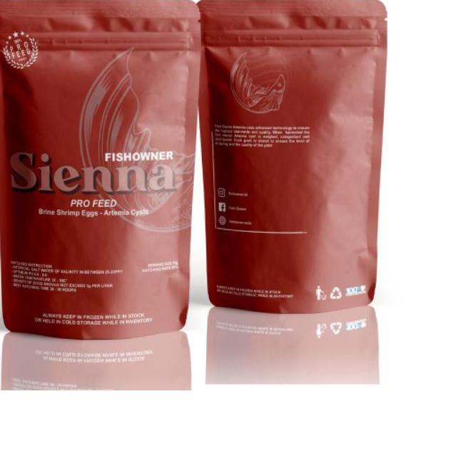 ✥ ARTEMIA SIENNA BY FISHOWNER 50G BIG RED - ARTEMIA TETAS ➷