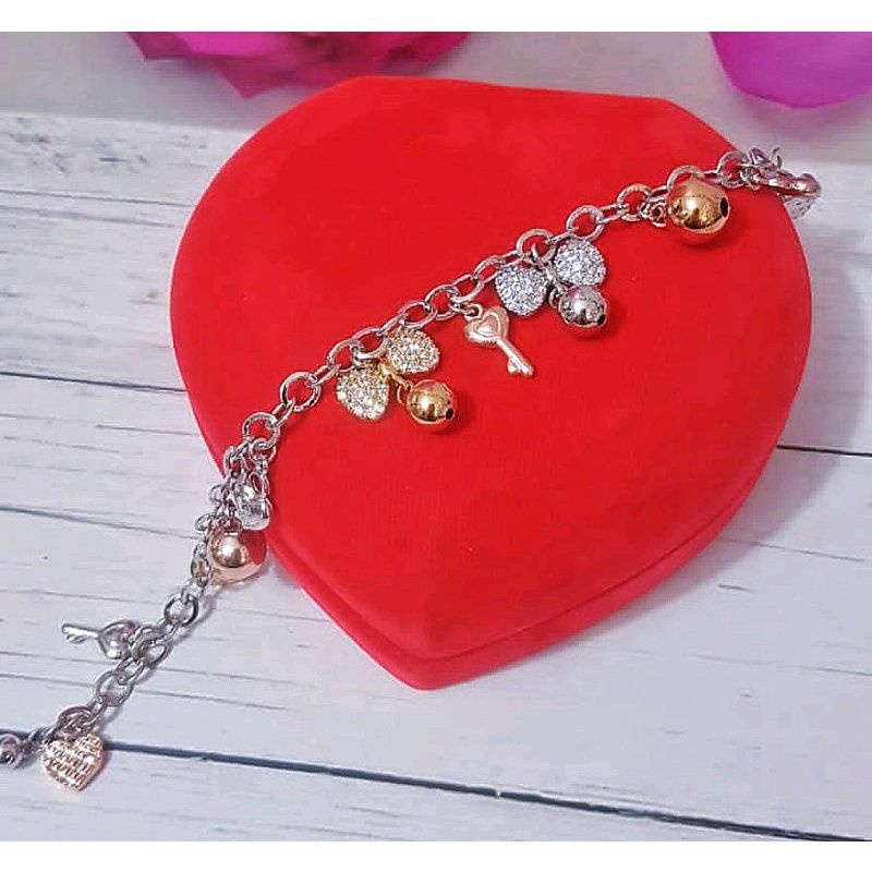 Gelang Xuping Mix Warna Silver 920