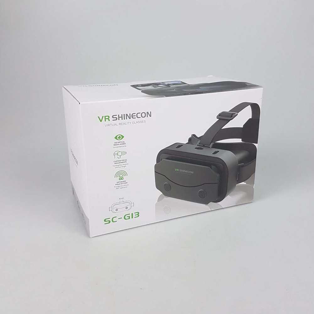 Shinecon VR Box IMAX Giant Screen Virtual Reality Glasses - SC-G13 - Black