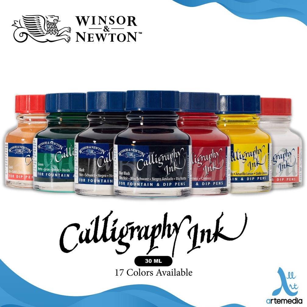 

Tinta Kaligrafi Winsor & Newton 30ml Bottle Calligraphy Ink