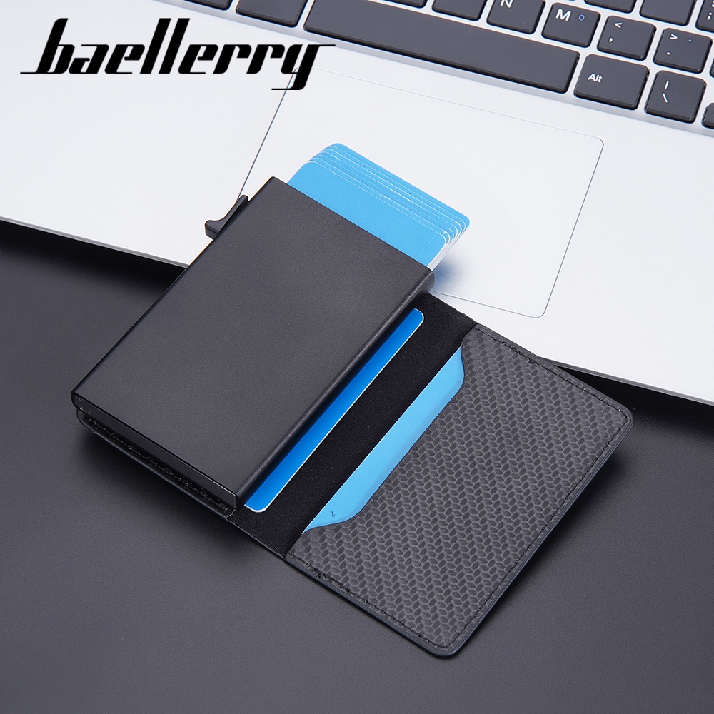 BAELLERRY K9270 Dompet Kartu Pria Bahan Kulit PU Leather Premium WATCHKITE WKOS