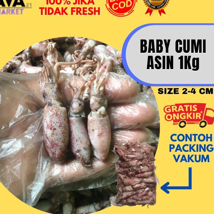 

♖ Baby Cumi Asin Baby Fresh 1KG ➸